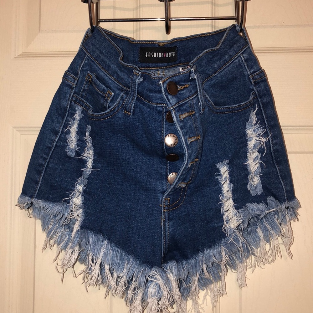 High Waisted Jean shorts